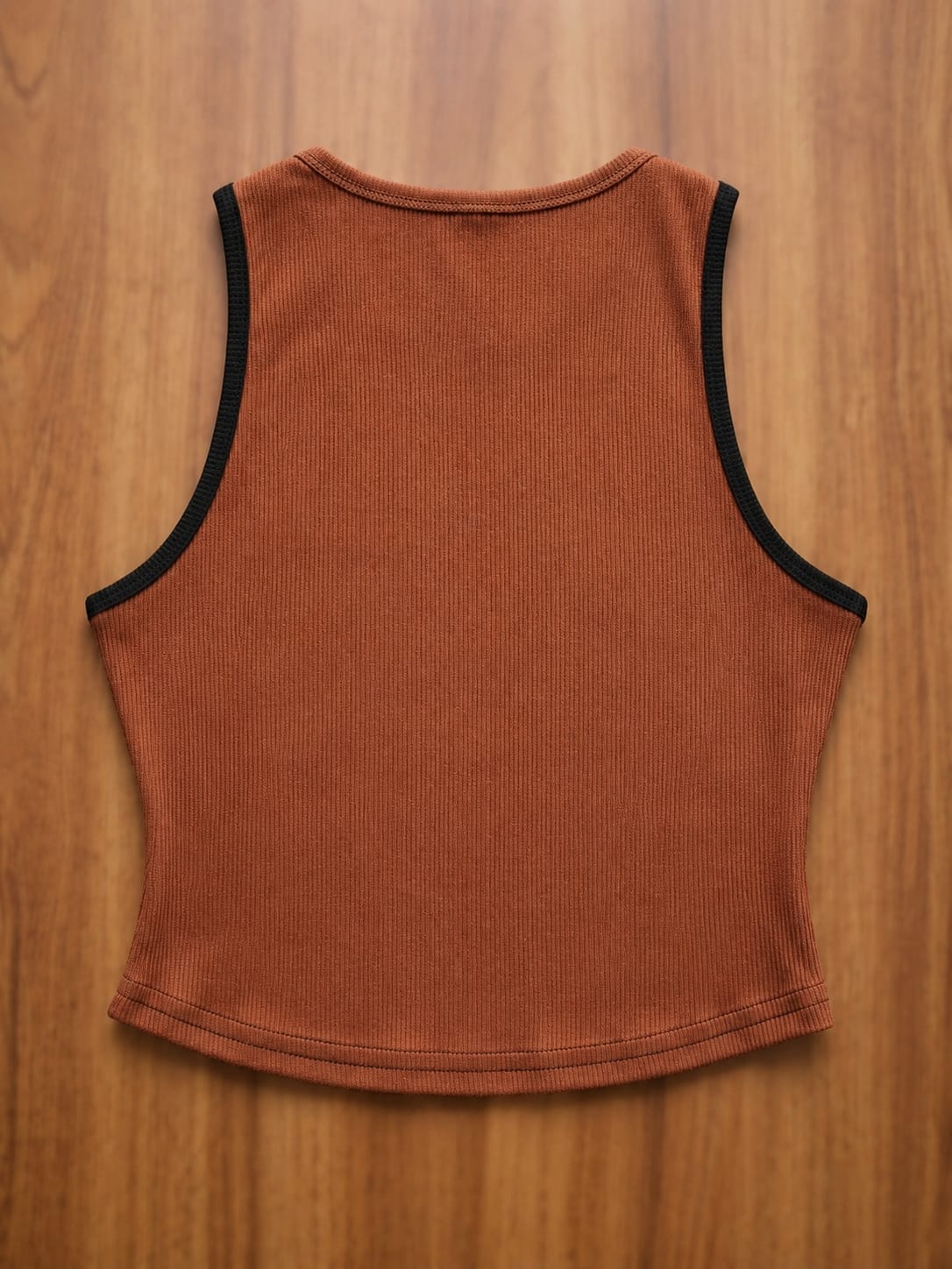 Women’s Ribbed Sleeveless Crop Top